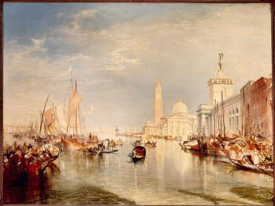 Dogana und San Giorgio Maggiore von Joseph Mallord William Turner